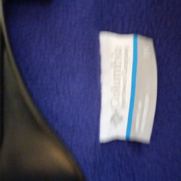 Purple Columbia Long Sleeve, Zip Up, With Pockets Sweatshirt - Picture 4 of 12